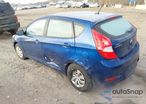 2015 Hyundai Accent Gs из США, поврежденный, VIN KMHCT5AE3FU230673